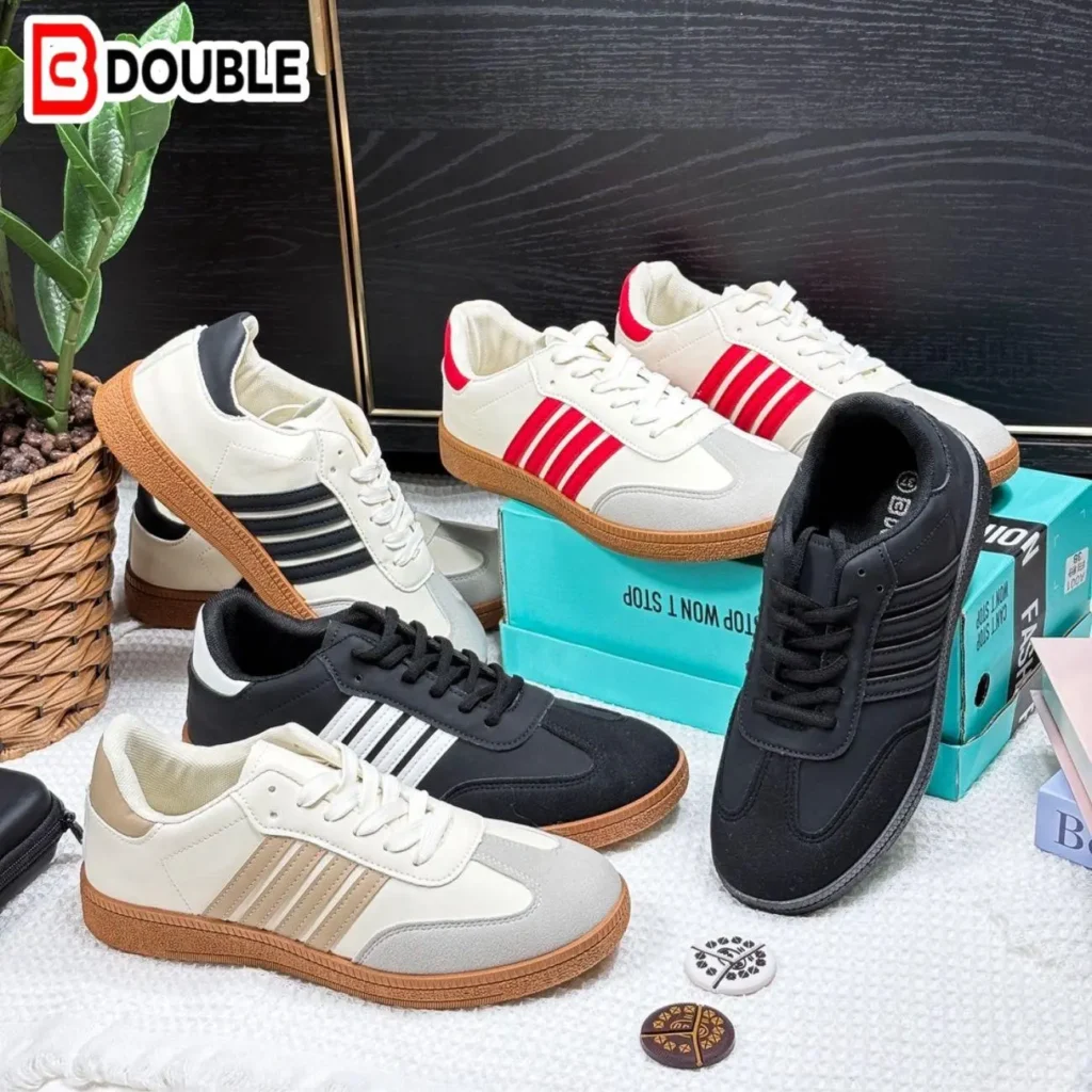 รองเท้าผ้าใบผู้หญิง BB DOUBLE รุ่น AA019